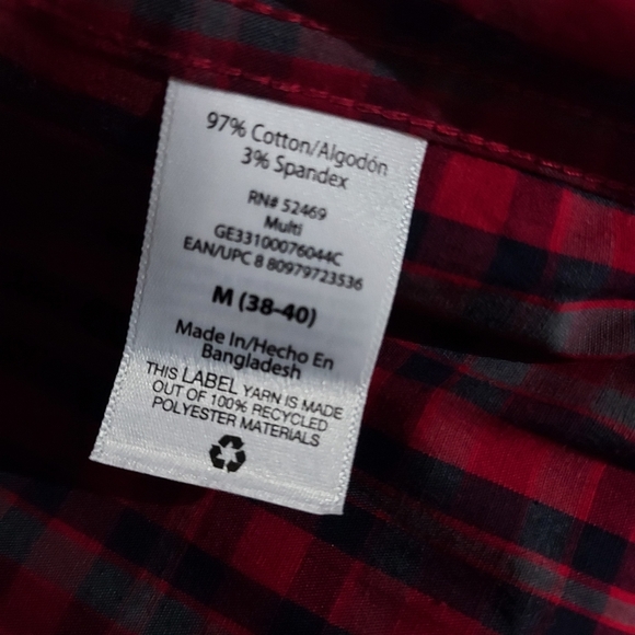 Mens medium button down shirt NWT - Picture 4 of 7